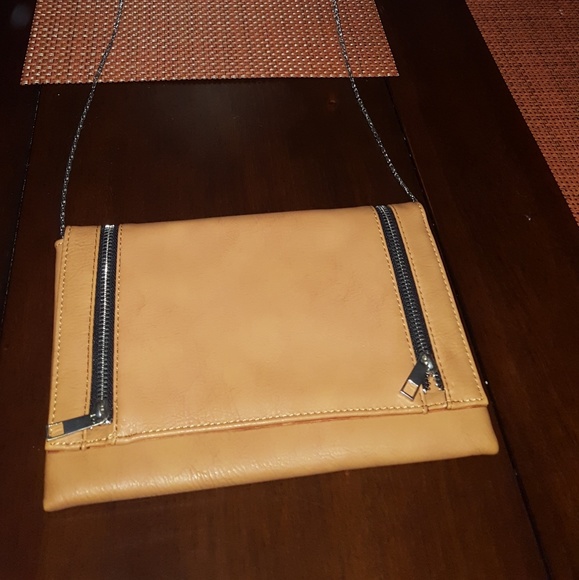 Golden tan purse/clutch - Picture 2 of 4